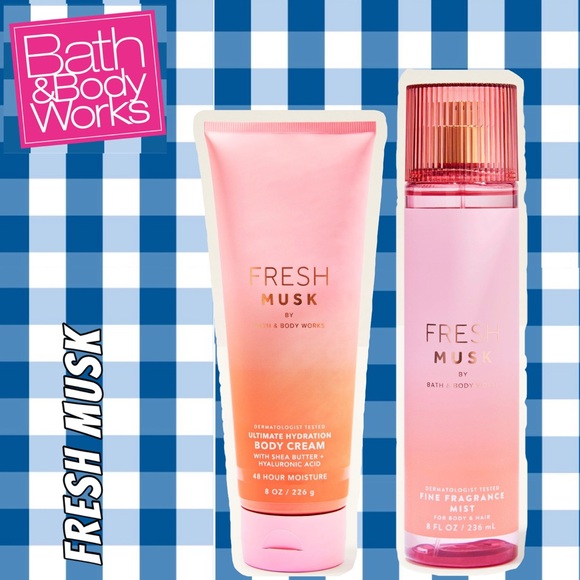 Bath & Body Works Other - BATH & BODY WORKS 2PC Bundle - Fresh Musk